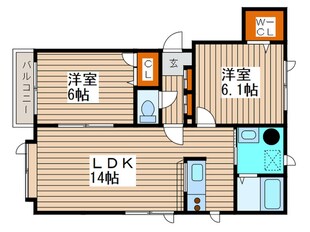 グラヴィスの物件間取画像